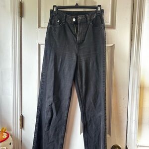 Classic Black Denim Jeans